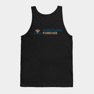 Christians Forever (Blue & Gold Logo) Tank Top